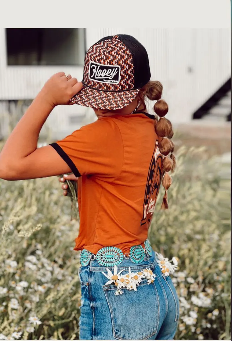 Playful Bubble Braid Cowgirl Hairstyles