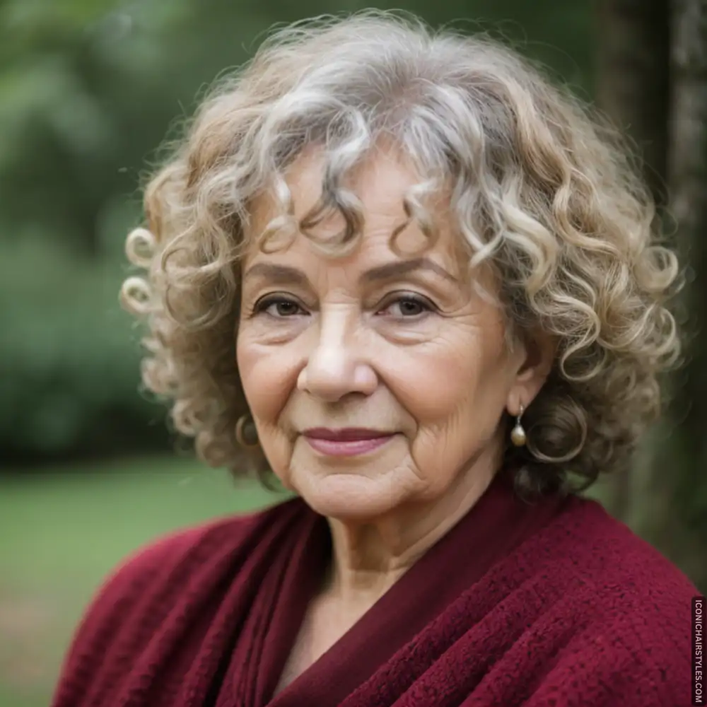 Curly Hairstyles Over 60