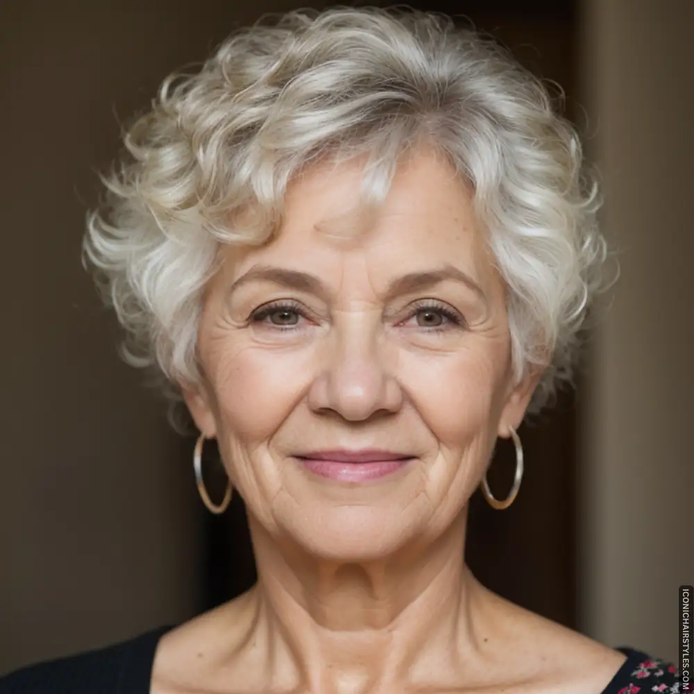 Curly Hairstyles Over 60