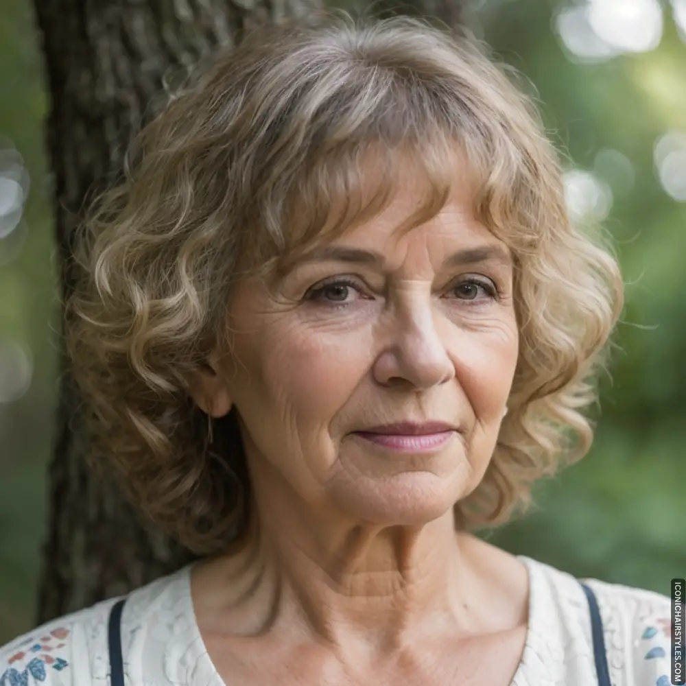 Curly Hairstyles Over 60