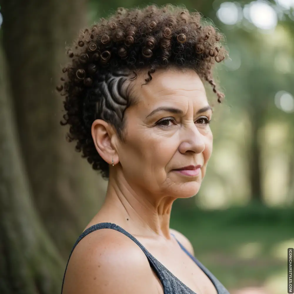 Curly Hairstyles Over 60