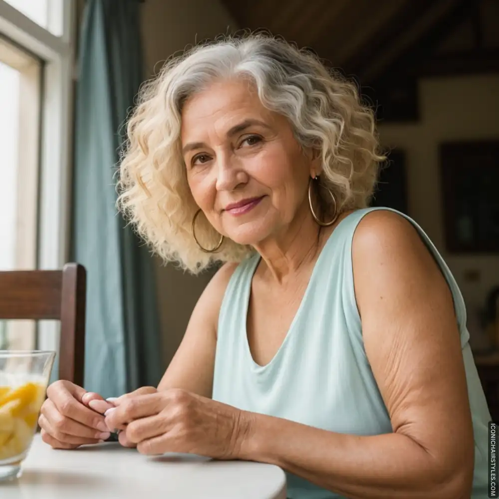 Curly Hairstyles Over 60