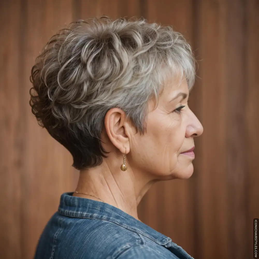 Curly Hairstyles Over 60