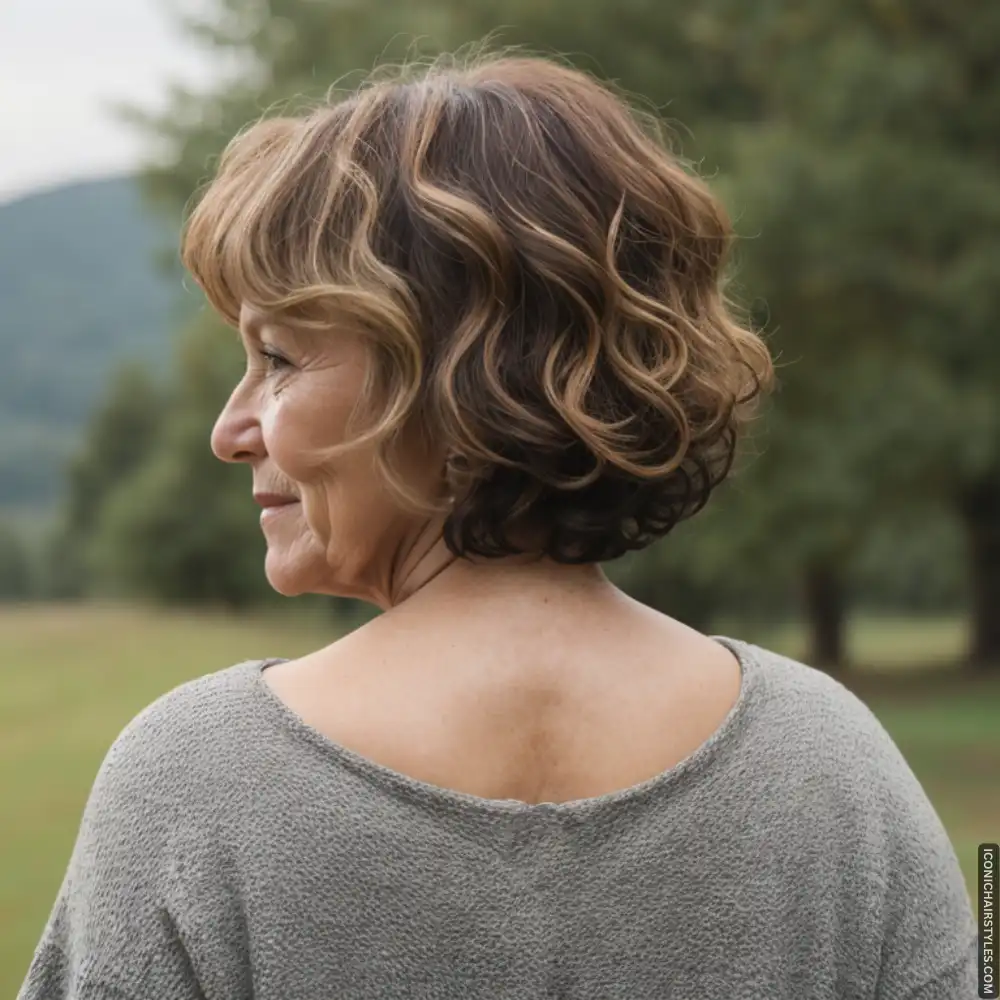 Curly Hairstyles Over 60
