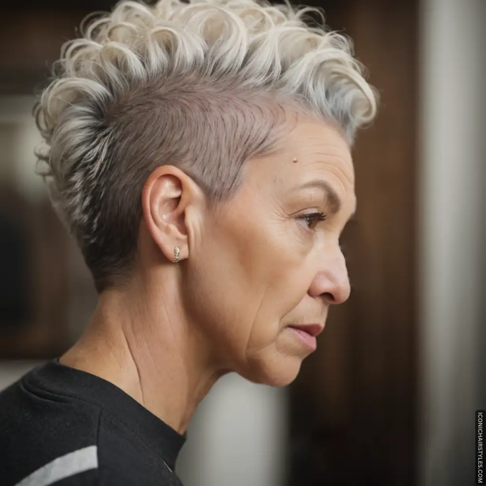 Curly Hairstyles Over 60