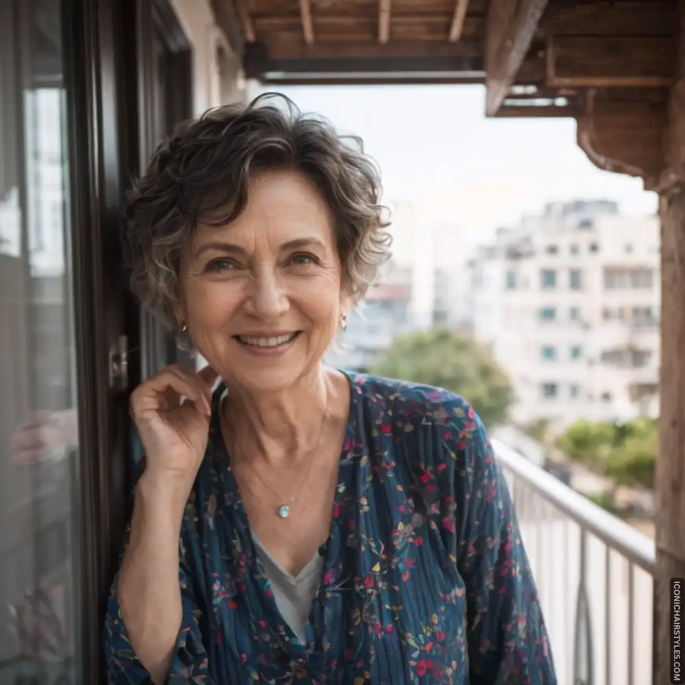 Curly Hairstyles Over 60