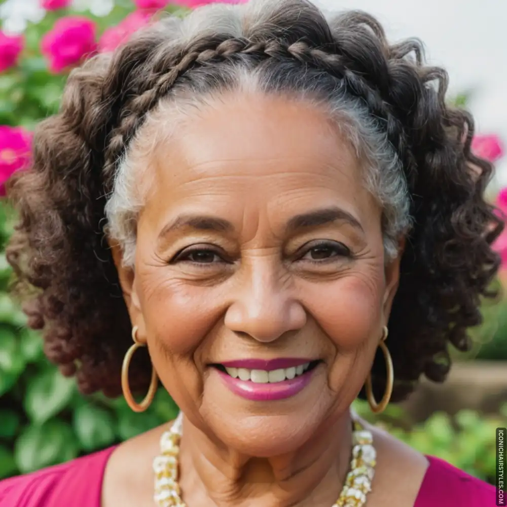 Curly Hairstyles Over 60