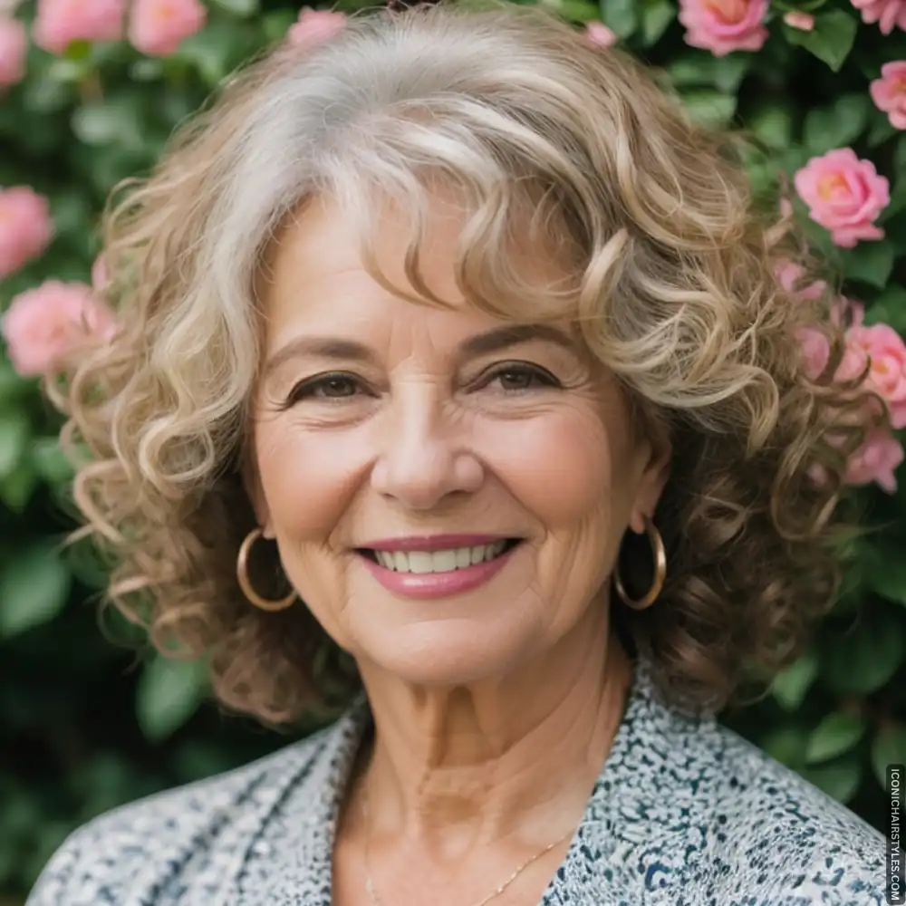 Curly Hairstyles Over 60