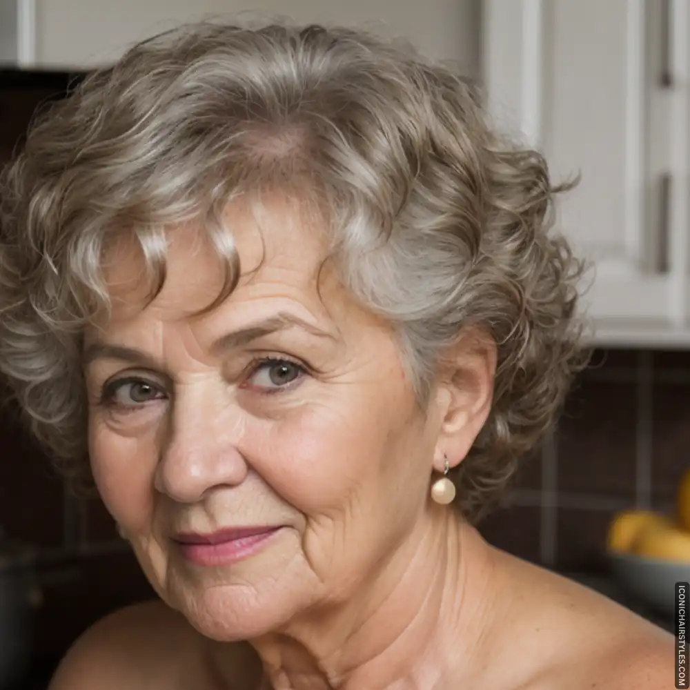 Curly Hairstyles Over 60