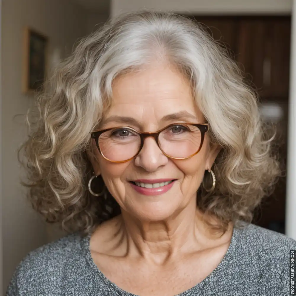 Curly Hairstyles Over 60
