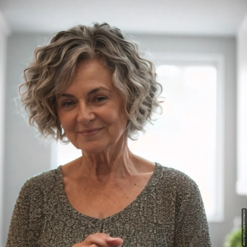 Curly Hairstyles Over 60