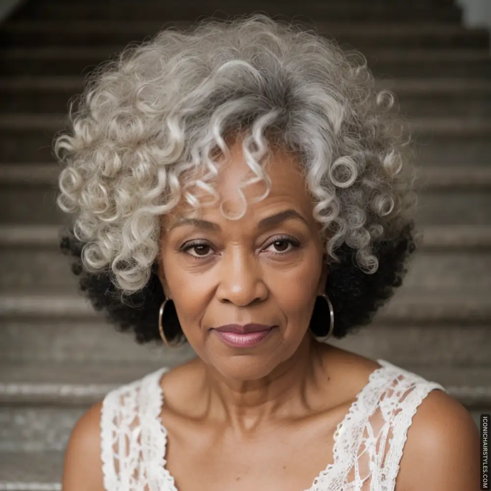 Curly Hairstyles Over 60