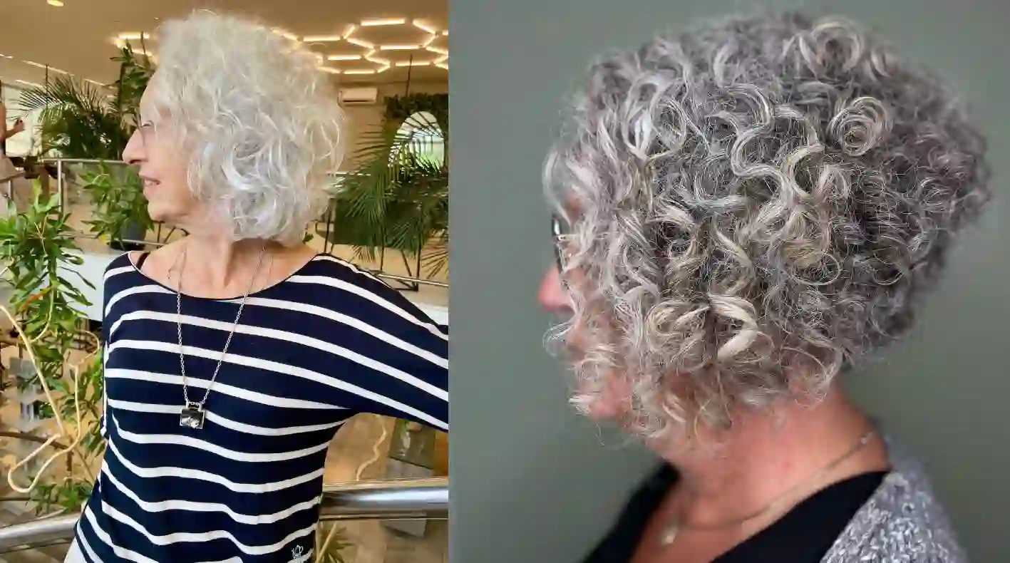 Curly Hairstyles Over 60