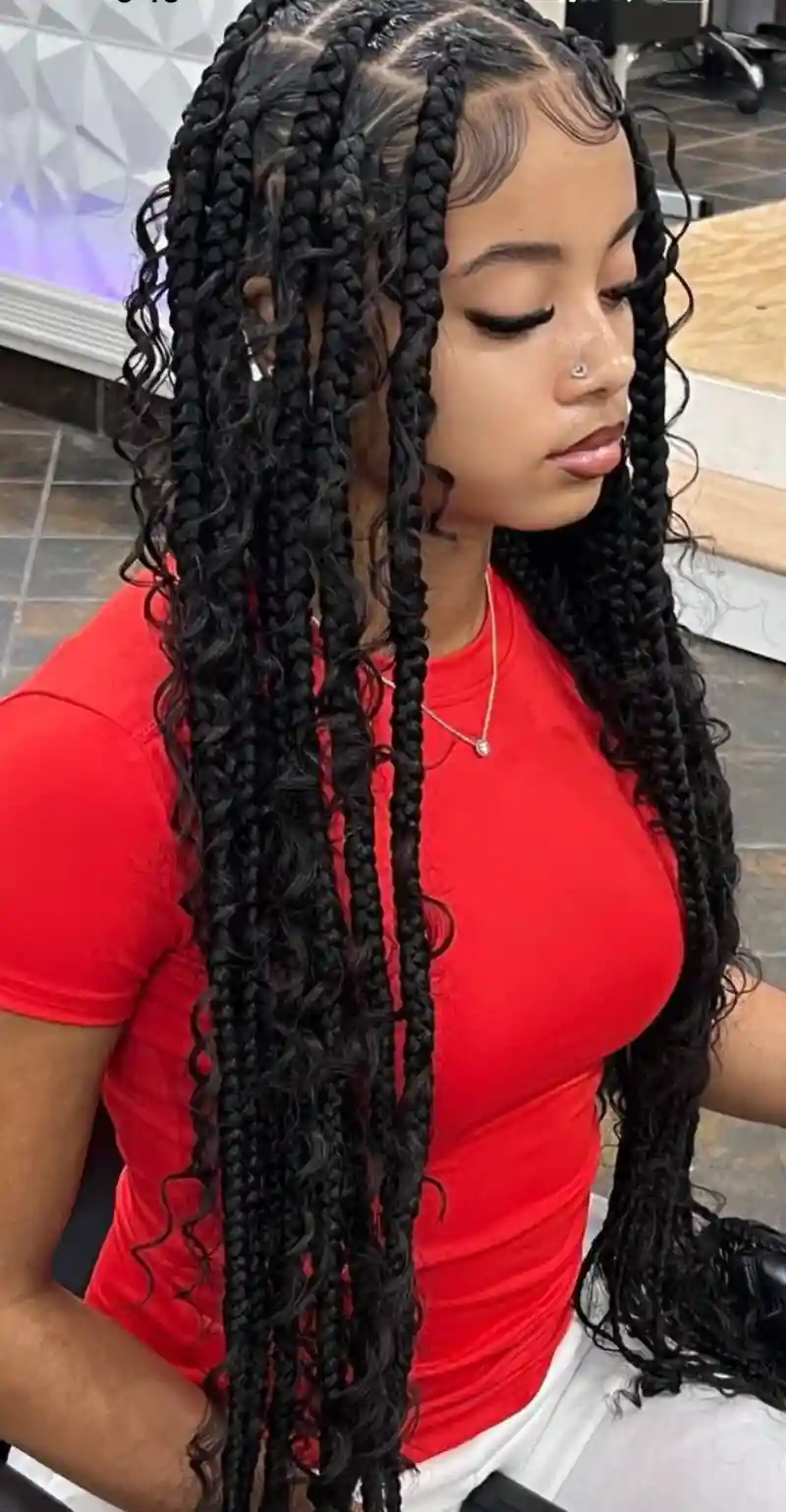 Cute Box Braids
