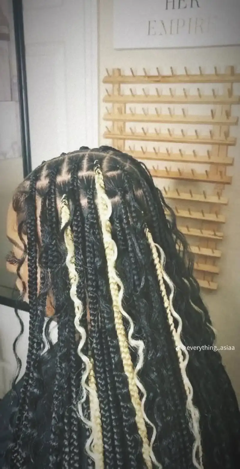 Cute Box Braids