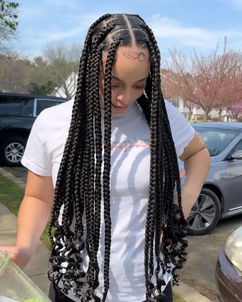Cute Box Braids