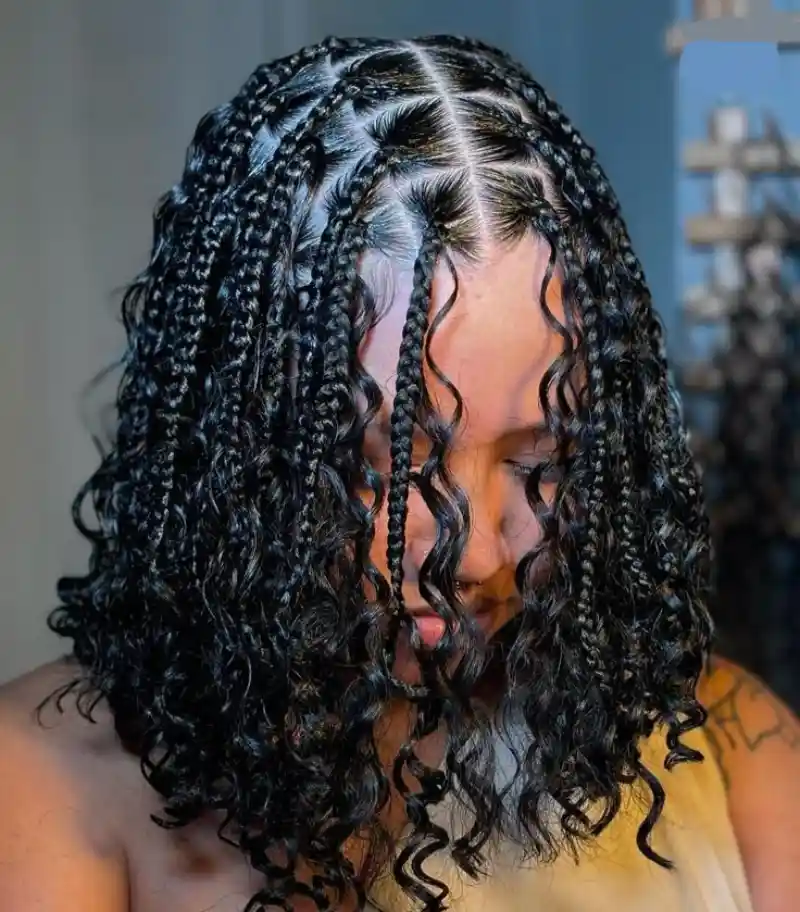 Cute Box Braids