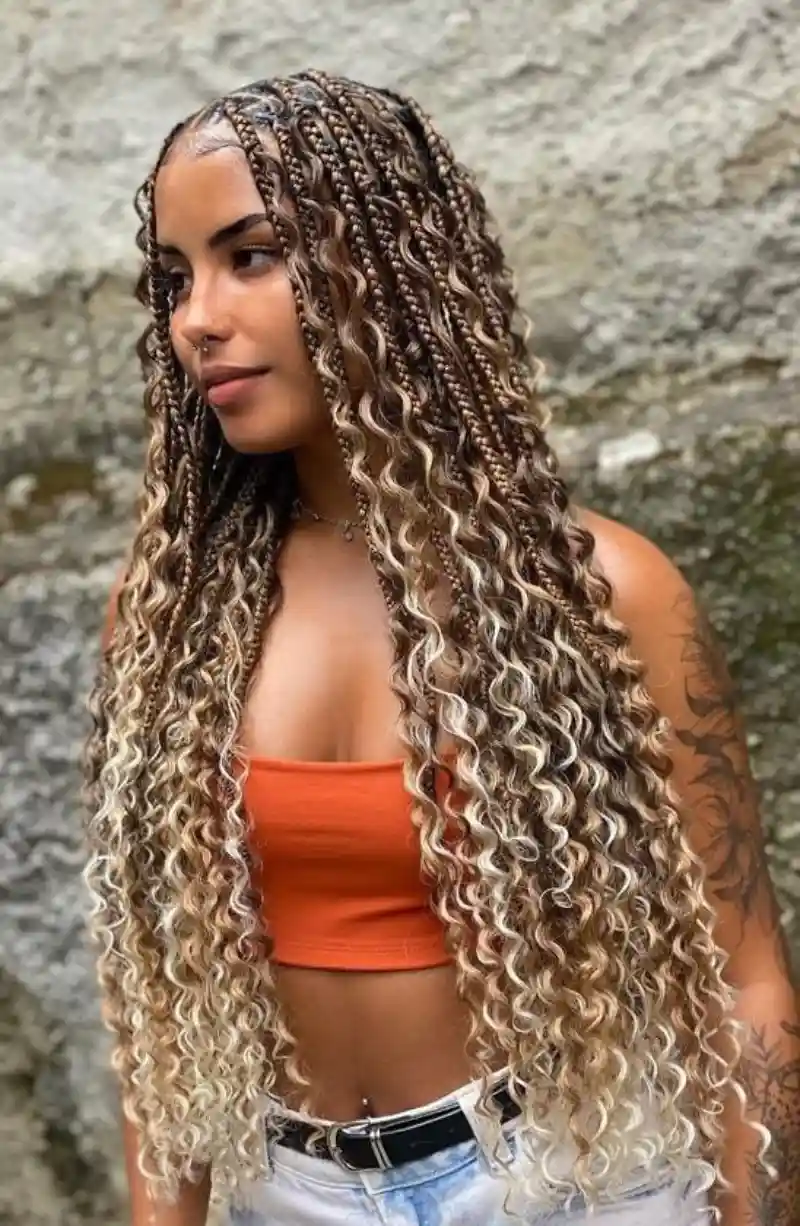 Cute Box Braids