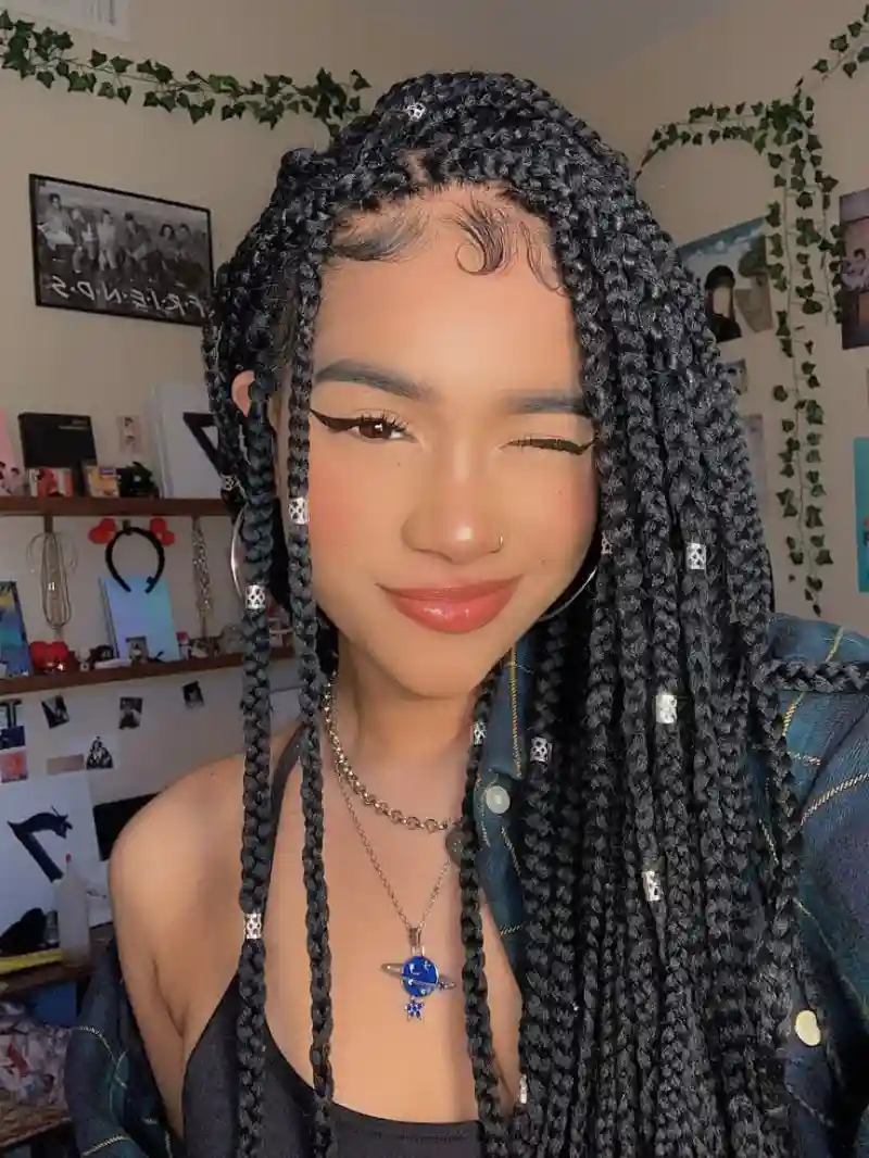 Cute Box Braids