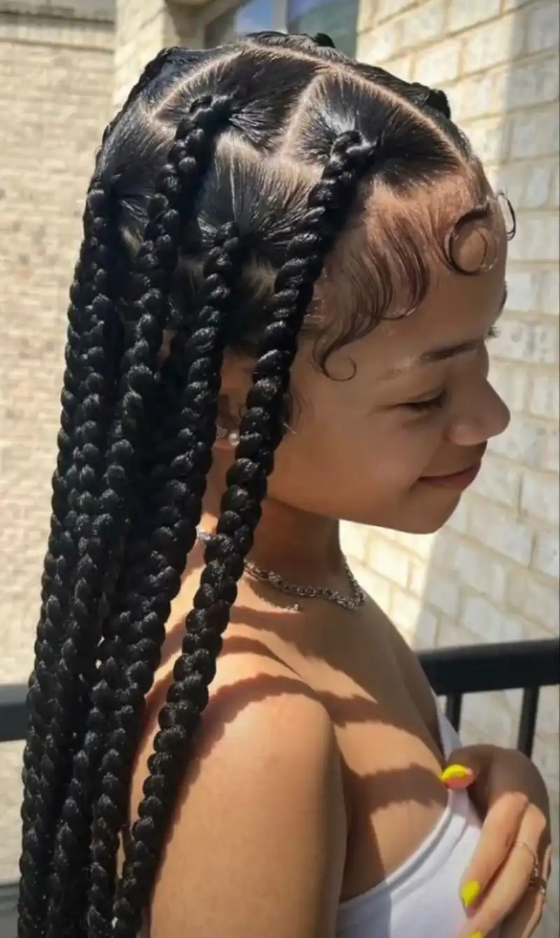 Cute Box Braids