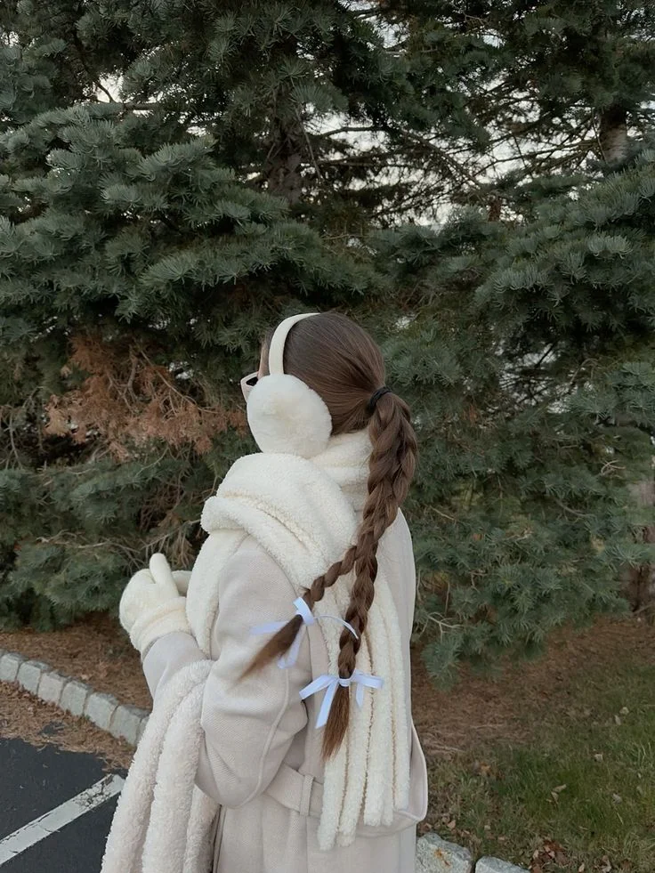 Earmuffs And Long Braid