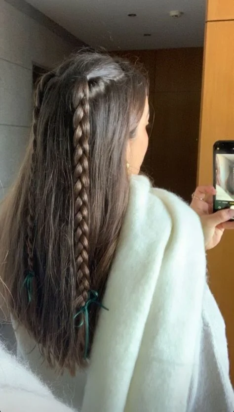 Tiny Side Accent Braids