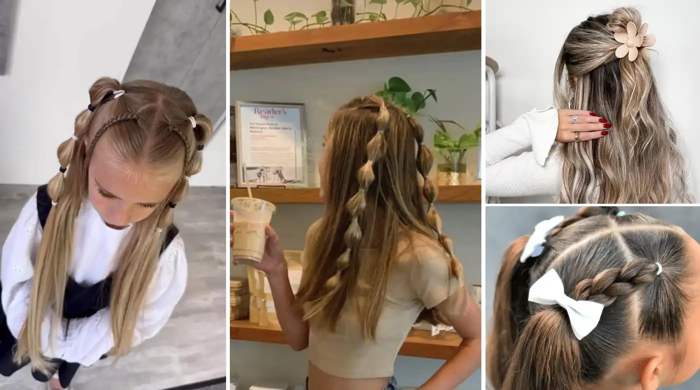 First Day of School Hair