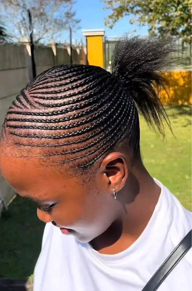 The High Braid Ponytail