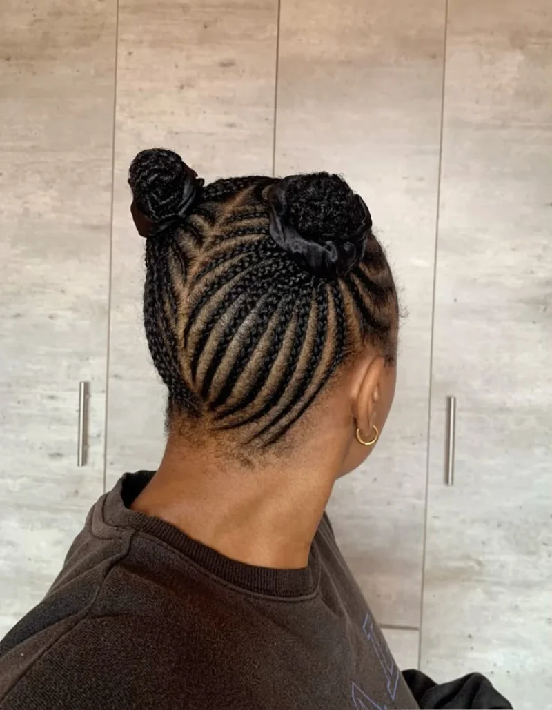 Double Cute Space Buns