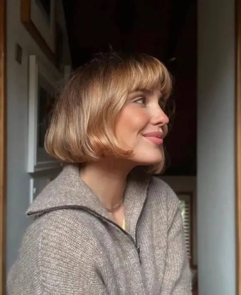 French Bob with Bangs