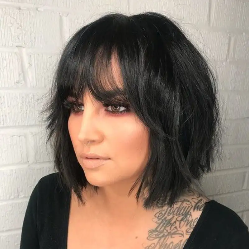 French Bob with Bangs