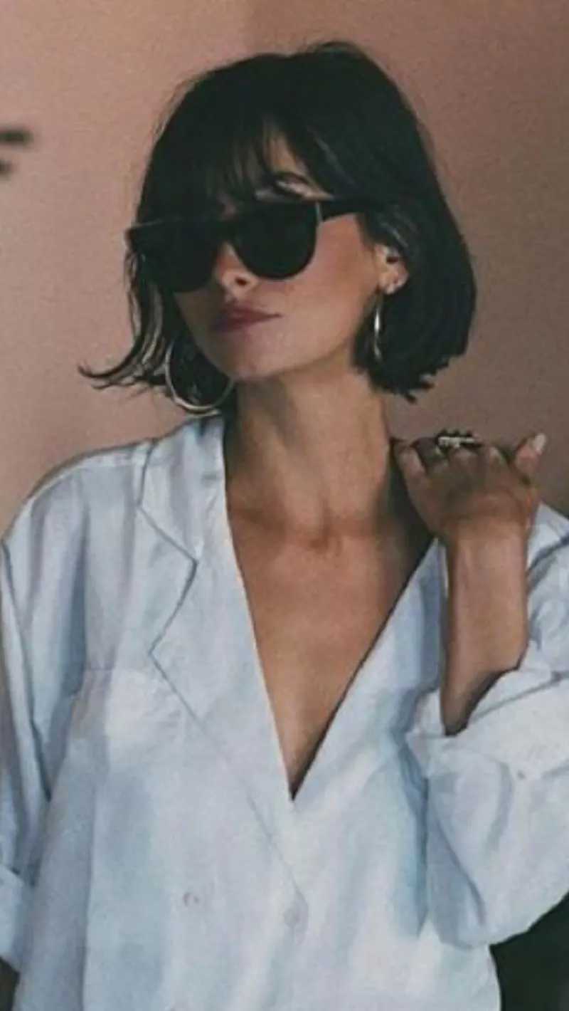 French Bob with Bangs