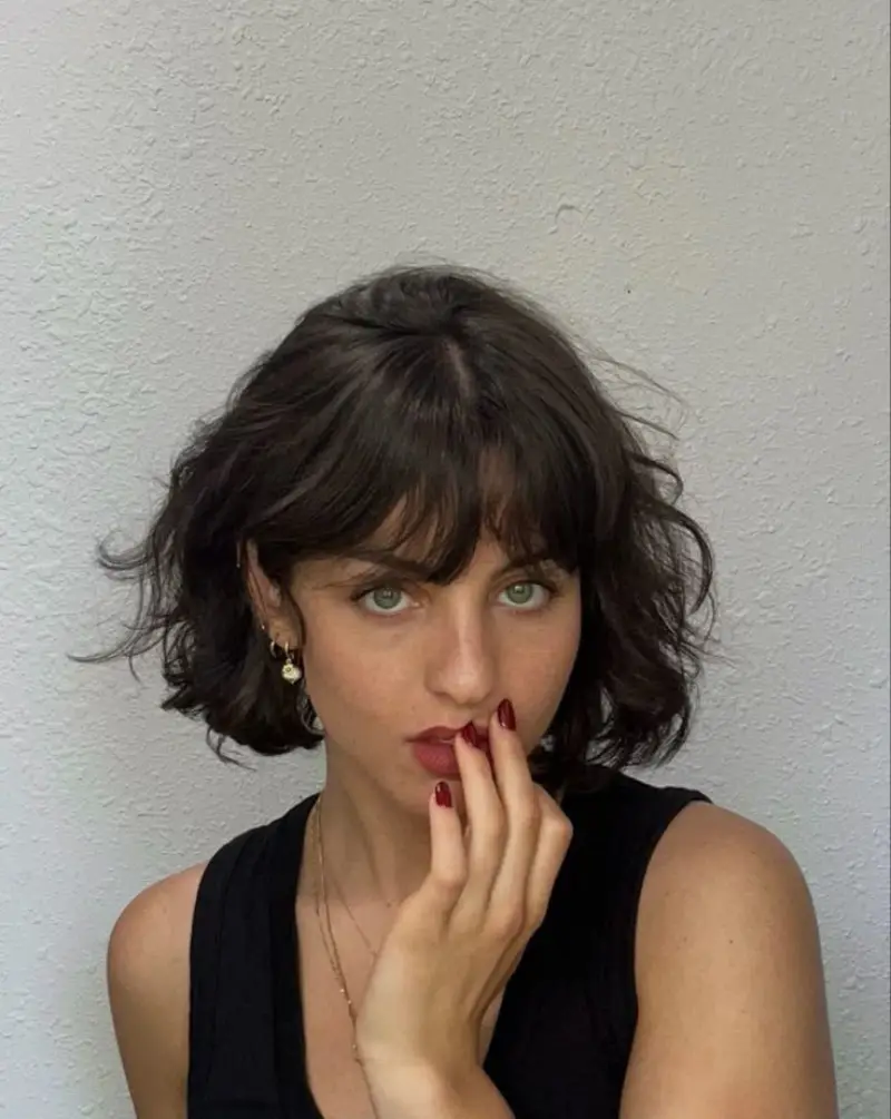 French Bob with Bangs
