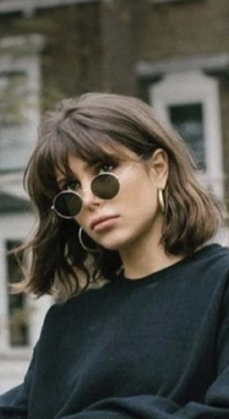 French Bob with Bangs