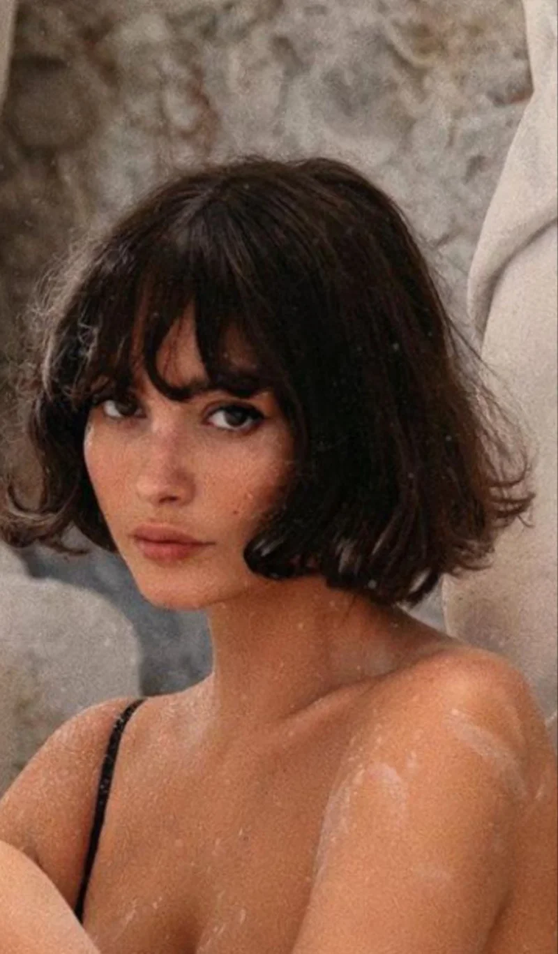 French Bob with Bangs