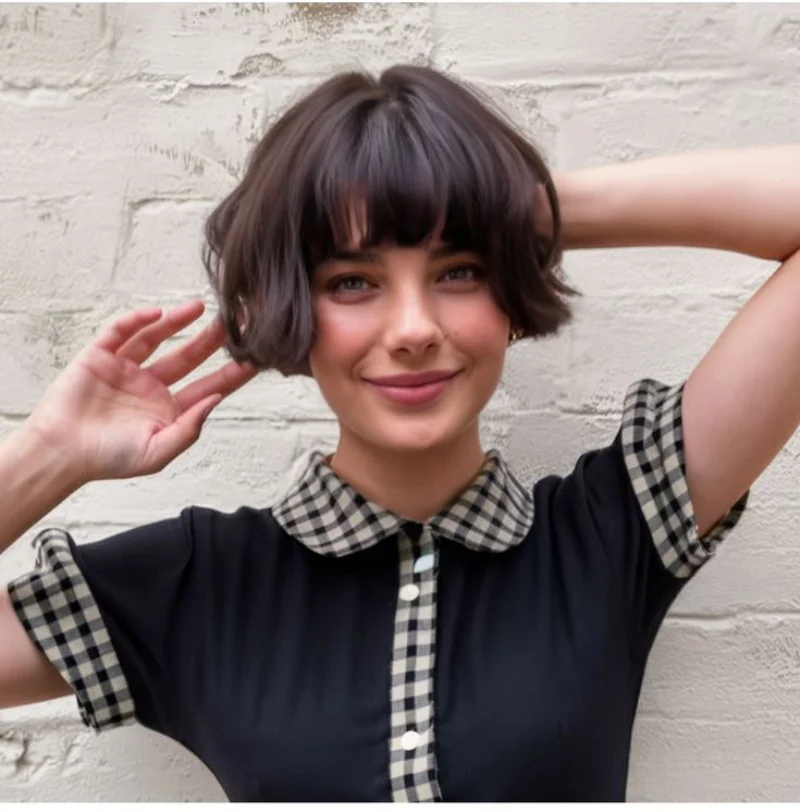 French Bob with Bangs