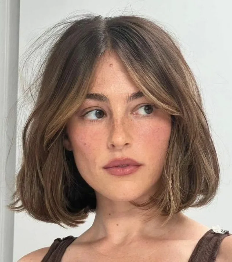 French Bob with Bangs