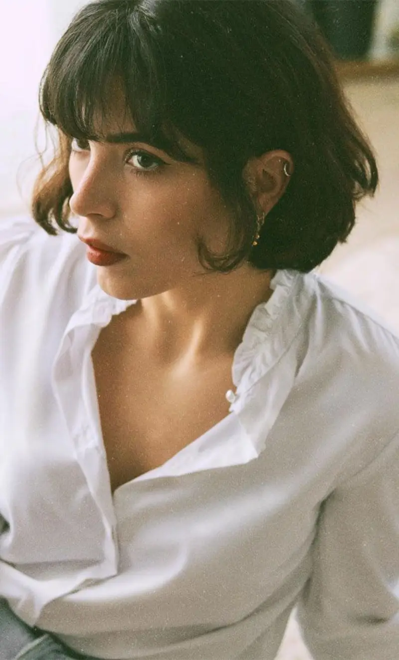 French Bob with Bangs