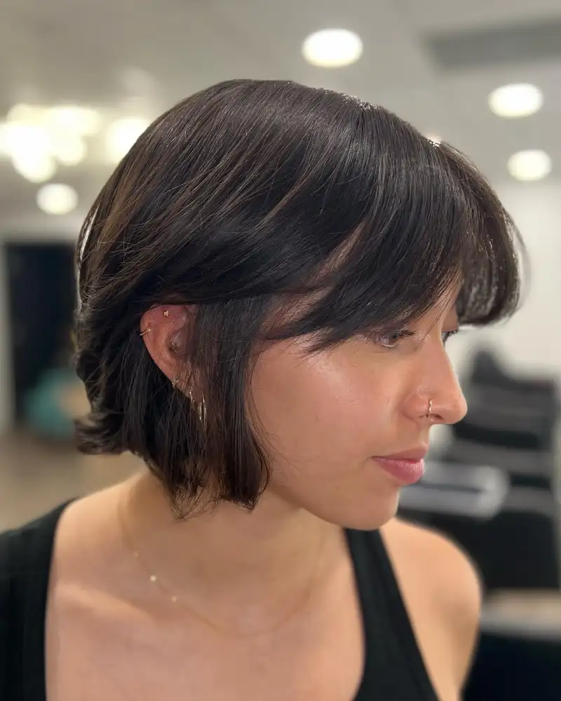 French Bob with Bangs