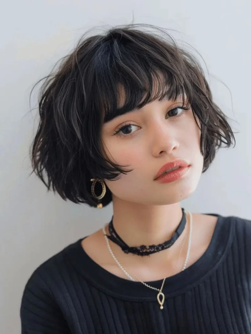French Bob with Bangs