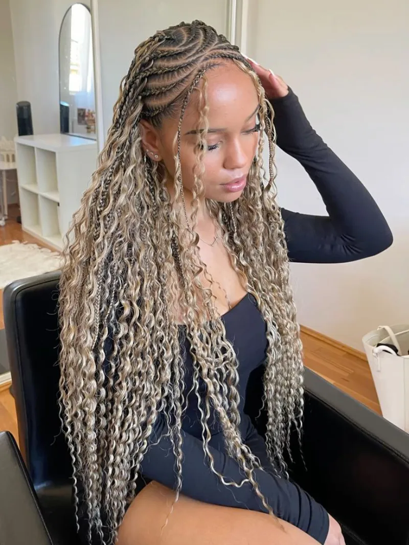 Ash Blonde Full Waves
