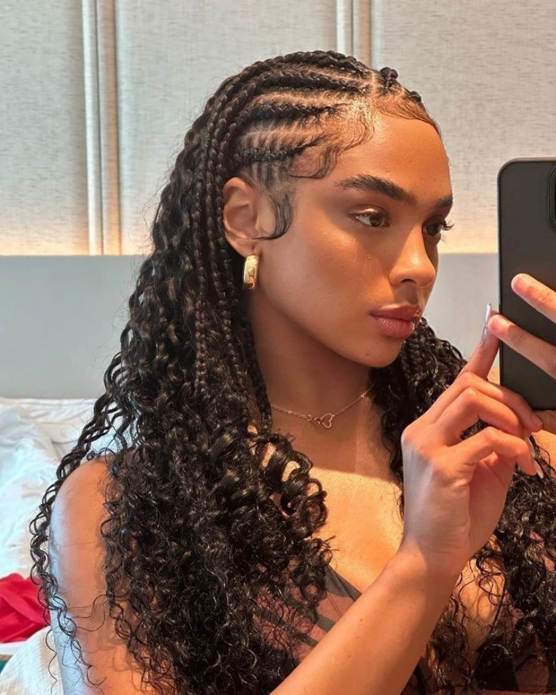 Half-Up Braid Party