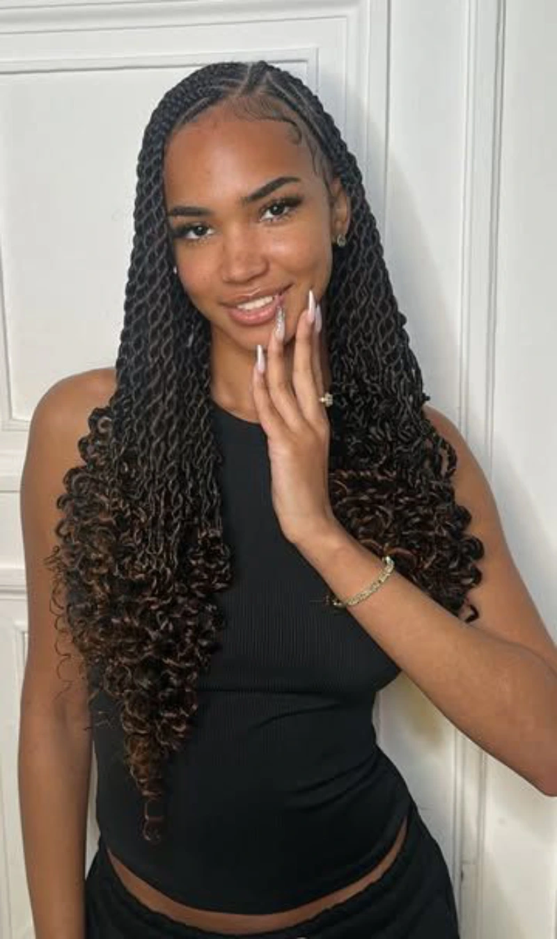 Soft Brown Passion Twists