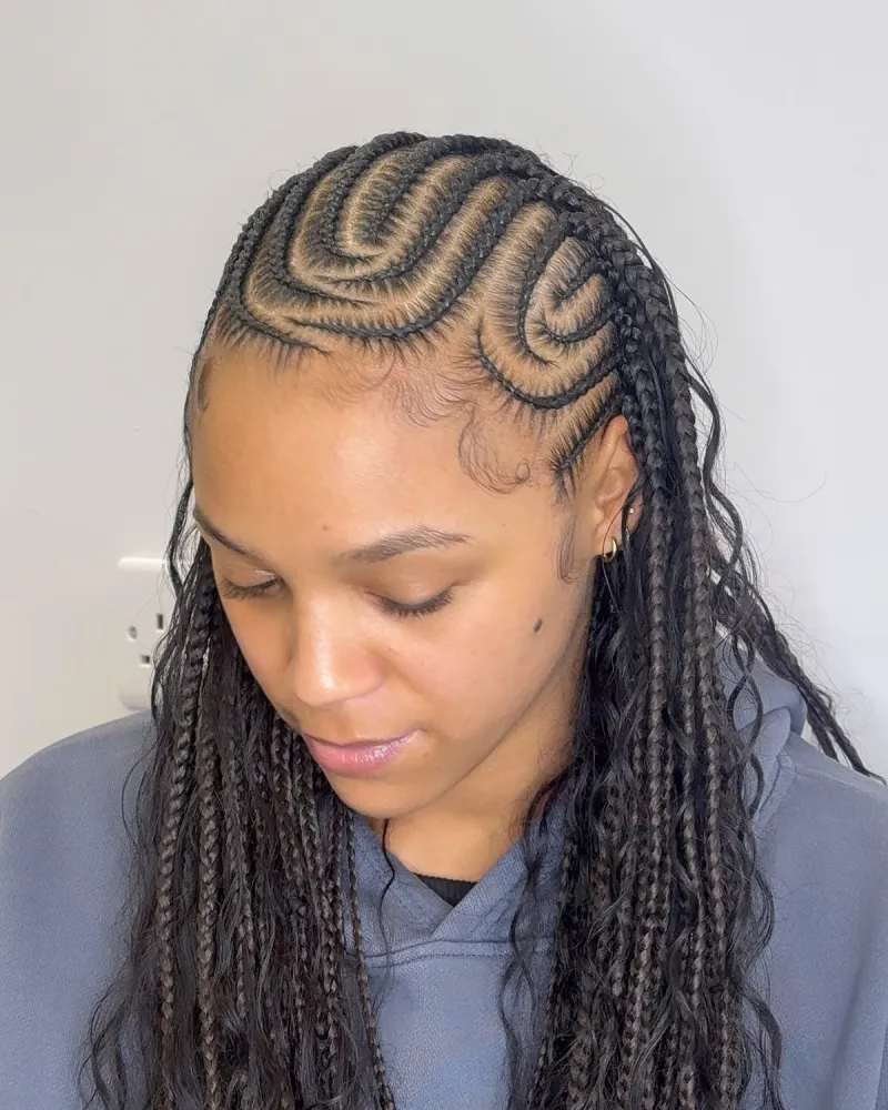 Maze Pattern Braided Look