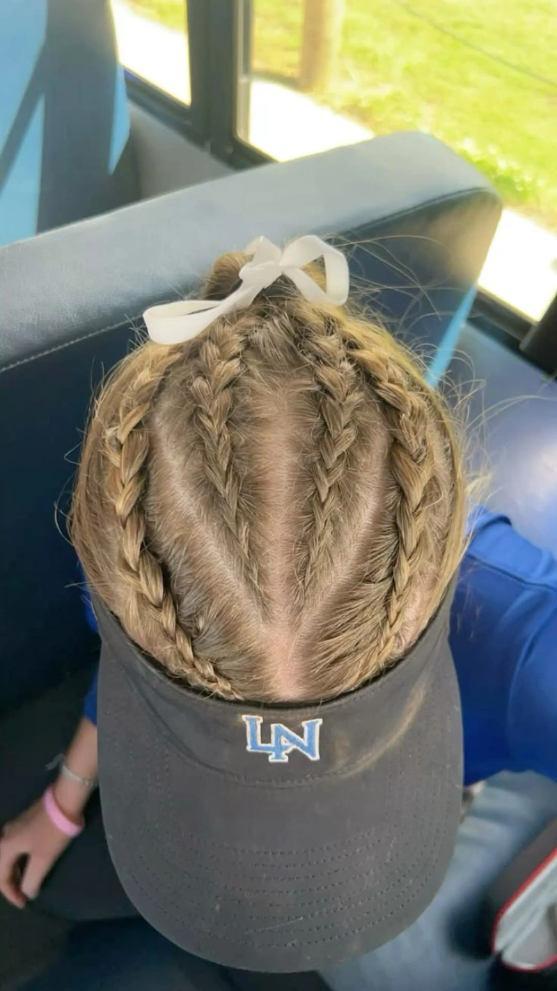 Visor Ready Triple Braids