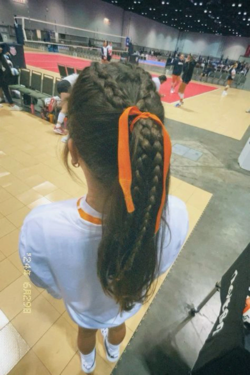 Orange Ribbon Team Pony