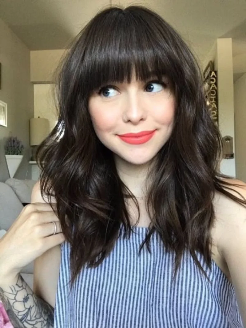 Dark Waves With Bangs