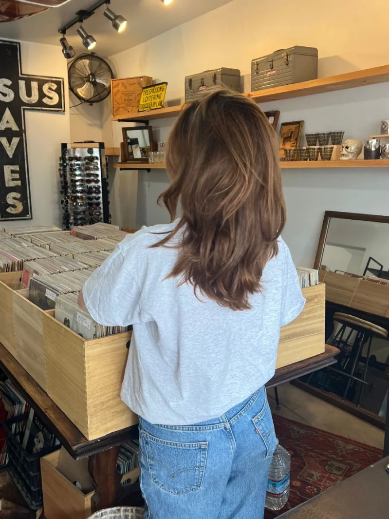 Casual Messy Brown Layers
