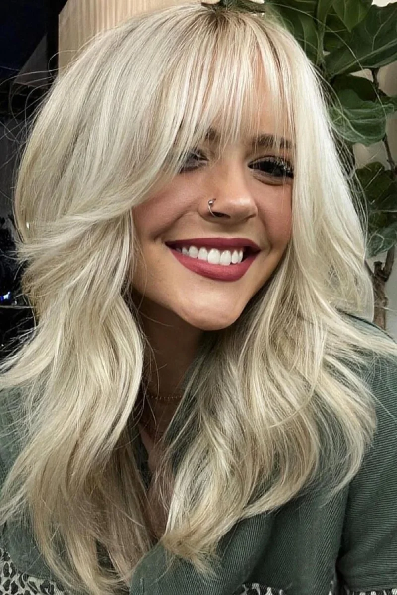 Bright Platinum Bouncy Layers