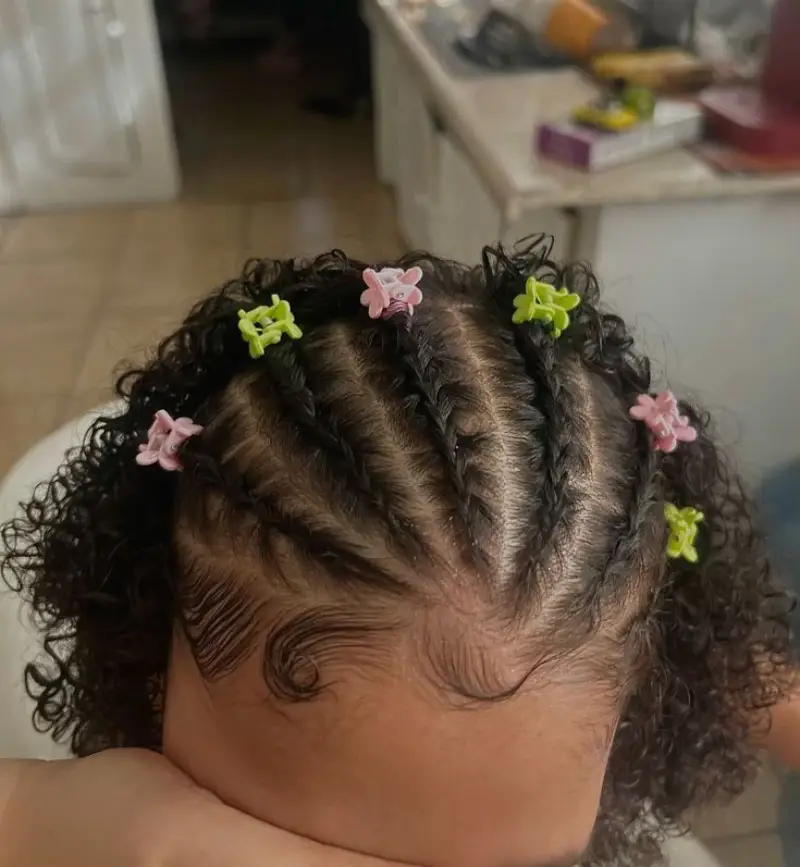 Hairstyles for Curly Hair Kids